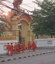 vientiane-monk