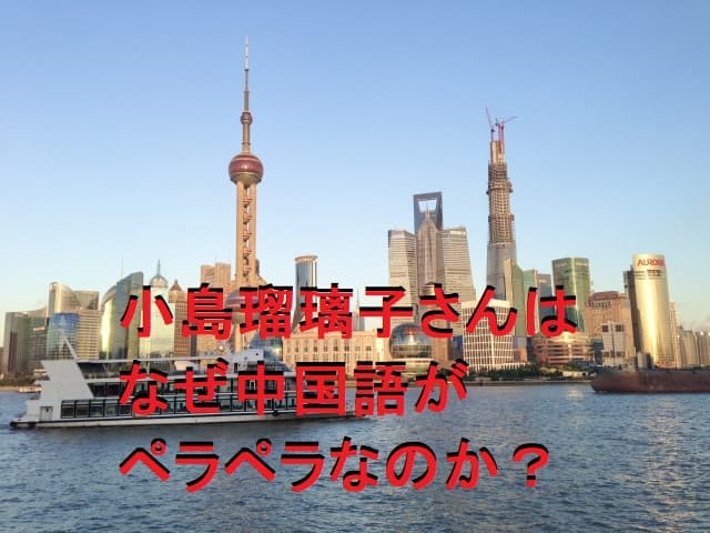 小島瑠璃子 なぜ中国語がペラペラなのか？どれぐらいのレベルかを調査